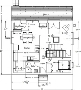 House plans, v.2: first floor