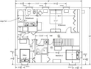 House plans, v.2: second floor
