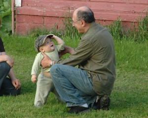 Grandad and baby II